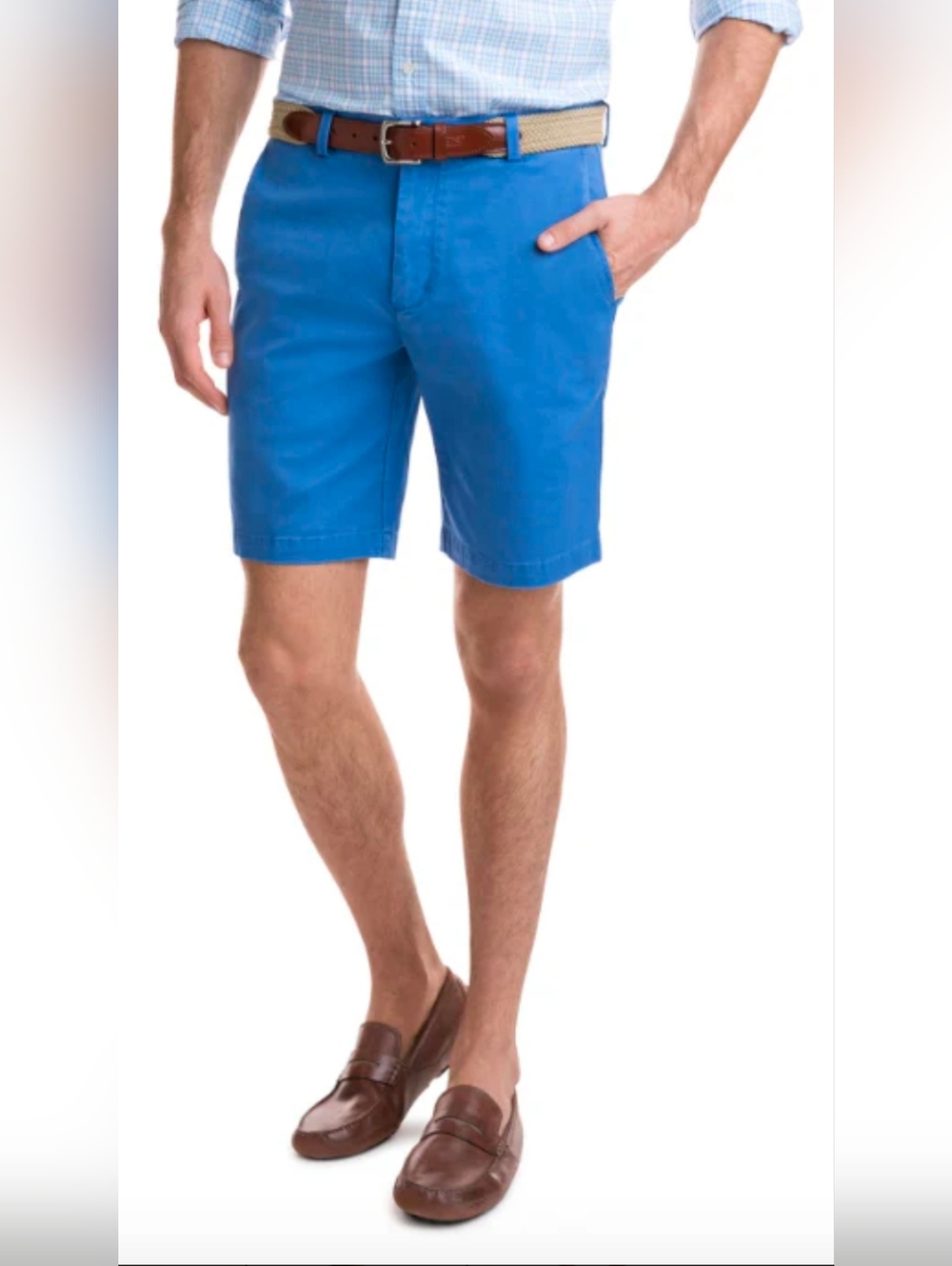 Vineyard Vines 9 Inch Stretch Breaker Shorts - Bluebell